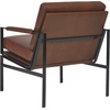 image:imageSignature Design by Ashley Puckman Accent Chair Brown Leather ArmchairDark Brown  Black
