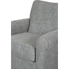 image:imageSignature Design by Ashley Renley Tweed Glider Swivel Accent Chair Ash