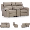 image:imageSignature Design by Ashley Rocker Recliner Chair Umber Brown LavenhornePebble