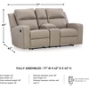 image:imageSignature Design by Ashley Rocker Recliner Chair Umber Brown LavenhornePebble