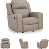 image:imageSignature Design by Ashley Rocker Recliner Chair Umber Brown LavenhornePebble