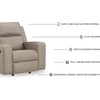 image:imageSignature Design by Ashley Rocker Recliner Chair Umber Brown LavenhornePebble