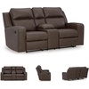 image:imageSignature Design by Ashley Rocker Recliner Chair Umber Brown LavenhorneUmber