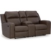 image:imageSignature Design by Ashley Rocker Recliner Chair Umber Brown LavenhorneUmber