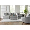 image:imageSignature Design by Ashley Round Velvet Oversized Swivel Accent Chair