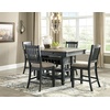 image:imageSignature Design by Ashley Rustic Counter Height Bar Stool Set of 2 BeigeBlack