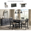 image:imageSignature Design by Ashley Rustic Counter Height Bar Stool Set of 2 BeigeBlack