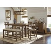image:imageSignature Design by Ashley Rustic Counter Height Bar Stool Set of 2 BeigeBrown