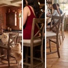image:imageSignature Design by Ashley Rustic Counter Height Bar Stool Set of 2 BeigeBrown