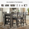 image:imageSignature Design by Ashley Rustic Counter Height Bar Stool Set of 2 BeigeDark Gray