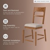 image:imageSignature Design by Ashley Rustic Counter Height Bar Stool Set of 2 BeigeLight Brown  Beige