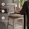 image:imageSignature Design by Ashley Rustic Counter Height Bar Stool Set of 2 BeigeWhite