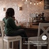 image:imageSignature Design by Ashley Rustic Counter Height Bar Stool Set of 2 BeigeWhite