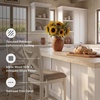image:imageSignature Design by Ashley Rustic Counter Height Bar Stool Set of 2 BeigeWhite