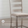 image:imageSignature Design by Ashley Rustic Counter Height Bar Stool Set of 2 BeigeWhitewash