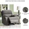 image:imageSignature Design by Ashley Scranto Modern Manual Rocker Recliner GrayGrey