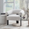 image:imageSignature Design by Ashley Sculptural Living Room Accent Chair WhiteBlack