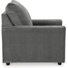 image:imageSignature Design by Ashley Stairatt Upholstered Accent Chair Gravel GrayDark Gray
