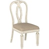 image:imageSignature Design by Ashley Traditional Upholstered Dining Chairs Set of 2Chipped White
