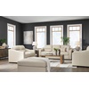 image:imageSignature Design by Ashley Treasure Trove Contemporary Leather Match Chair and a Half Beige