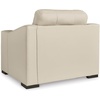 image:imageSignature Design by Ashley Treasure Trove Contemporary Leather Match Chair and a Half Beige