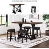 image:imageSignature Design by Ashley Valebeck 1Piece Swivel Barstool 30 InBlack