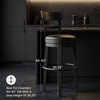 image:imageSignature Design by Ashley Valebeck 1Piece Swivel Barstool 30 InBlack