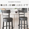 image:imageSignature Design by Ashley Valebeck 1Piece Swivel Barstool 30 InBlack