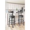 image:imageSignature Design by Ashley Valebeck 1Piece Swivel Barstool 30 InBlack