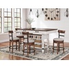 image:imageSignature Design by Ashley Valebeck 1Piece Swivel Barstool 30 InDark Brown