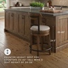 image:imageSignature Design by Ashley Valebeck 1Piece Swivel Barstool 30 InDark Brown