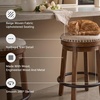 image:imageSignature Design by Ashley Valebeck 1Piece Swivel Barstool 30 InDark Brown