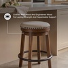 image:imageSignature Design by Ashley Valebeck 1Piece Swivel Barstool 30 InDark Brown