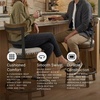 image:imageSignature Design by Ashley Valebeck 1Piece Swivel Barstool 30 InDark Brown