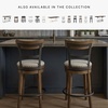 image:imageSignature Design by Ashley Valebeck 1Piece Swivel Barstool 30 InDark Brown