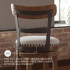 image:imageSignature Design by Ashley Valebeck 1Piece Swivel Barstool 30 InDark Brown