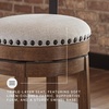image:imageSignature Design by Ashley Valebeck 1Piece Swivel Barstool 30 InDark Brown