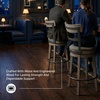 image:imageSignature Design by Ashley Valebeck 1Piece Swivel Barstool 30 InDark Gray