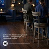 image:imageSignature Design by Ashley Valebeck 1Piece Swivel Barstool 30 InDark Gray