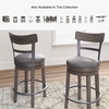 image:imageSignature Design by Ashley Valebeck 1Piece Swivel Barstool 30 InDark Gray