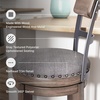 image:imageSignature Design by Ashley Valebeck 1Piece Swivel Barstool 30 InDark Gray