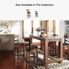 image:imageSignature Design by Ashley Valebeck 1Piece Swivel Barstool 30 InLight Brown