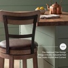 image:imageSignature Design by Ashley Valebeck 1Piece Swivel Barstool 30 InLight Brown