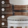 image:imageSignature Design by Ashley Valebeck 1Piece Swivel Barstool 30 InWhitewash