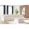 image:imageSignature Design by Ashley Vough 3Piece Armless Chair and Ottoman Set