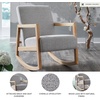 image:imageSignature Design by Ashley Wychworth Accent Rocking Chair GrayNatural