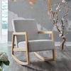 image:imageSignature Design by Ashley Wychworth Accent Rocking Chair GrayNatural