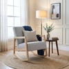 image:imageSignature Design by Ashley Wychworth Accent Rocking Chair GrayNatural