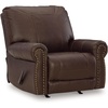 image:imageSignature Design by Ashley Colleton Leather Rocker Recliner Dark Brown