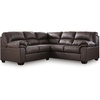 image:imageSignature Design by Ashley Faux Leather Manual Rocker Recliner CaramelUmber